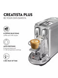 Sage Nespresso Creatista Plus coffee machine, imported from the UK