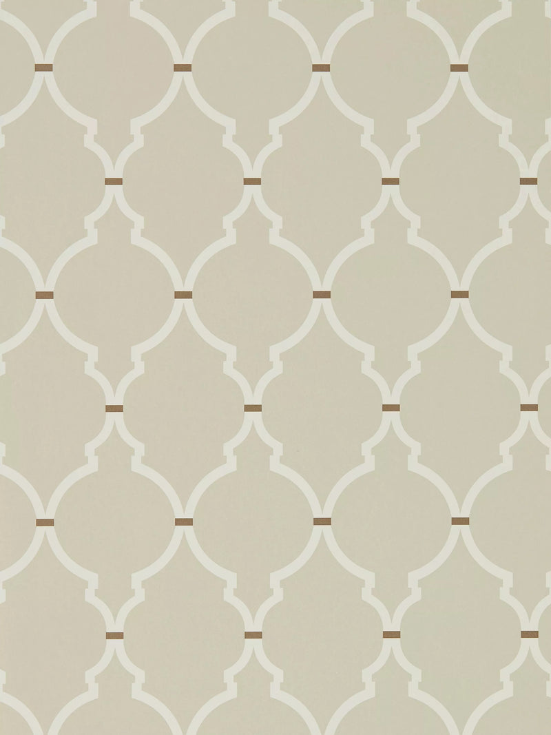 Sanderson Empire Trellis wallpaper (British brand)