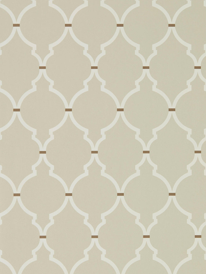 Sanderson Empire Trellis wallpaper (British brand)