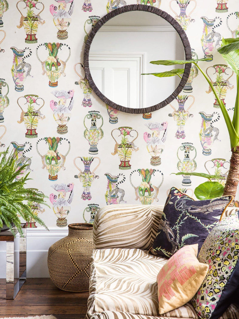 Cole & Son Khulu Vases Wallpaper (British brand)