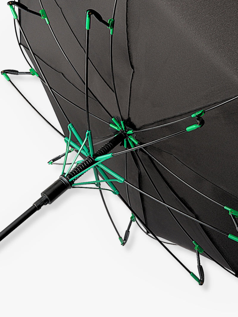 Fulton Typhoon walking umbrella black, UK version