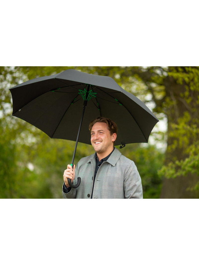Fulton Typhoon walking umbrella black, UK version