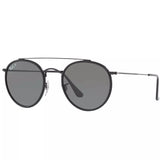 John Lewis Ray-Ban RB3647N Polarised Double Bridge Round Sunglasses 51mm- Buy online at McGrocer