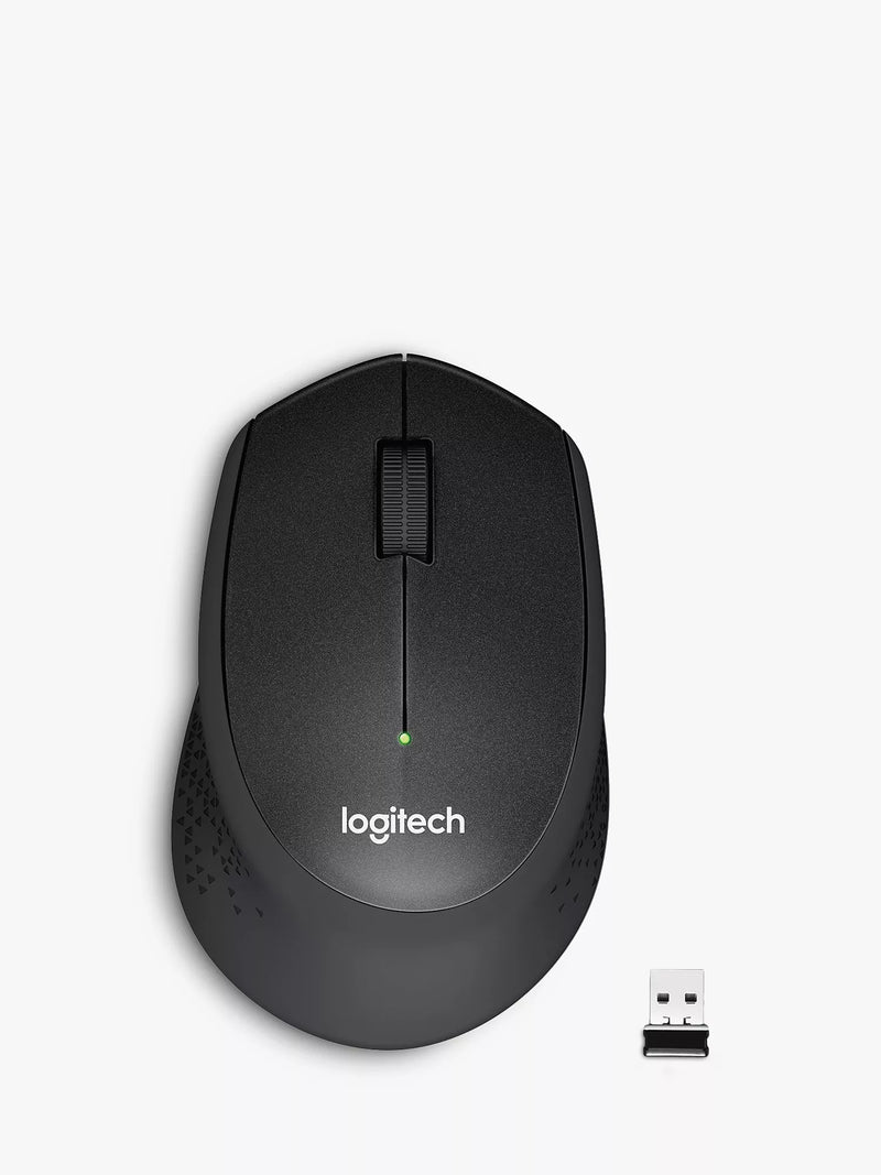 Logitech M330 Silent Plus wireless mouse, UK version