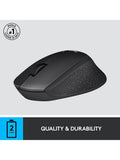 Logitech M330 Silent Plus wireless mouse, UK version