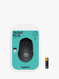 Logitech M330 Silent Plus wireless mouse, UK version
