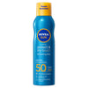 NIVEA SUN Cooling Suncream Mist SPF50 200ml, imported from the UK