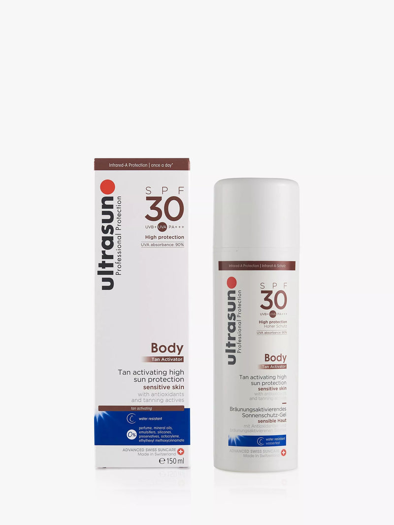 Ultrasun SPF 30 Body Tan Activator 150ml (British brand)