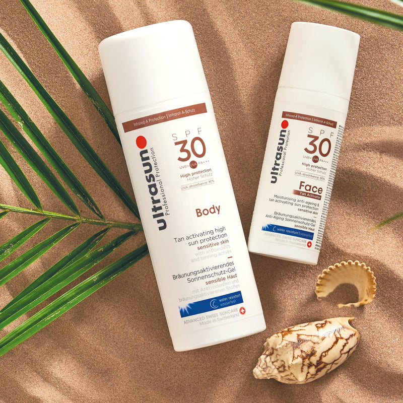 Ultrasun SPF 30 Body Tan Activator 150ml (British brand)