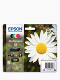 Epson Daisy 18 ink cartridge multipack 4-pack, UK version