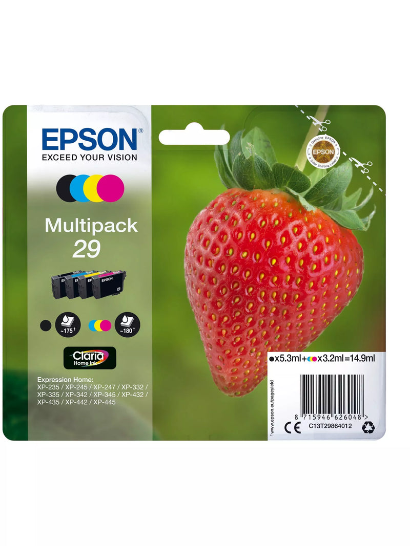 Epson ink cartridge multipack 4-pack (British brand)