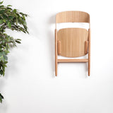 Case Narin folding chair oak - British product