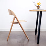 Case Narin folding chair oak - British product