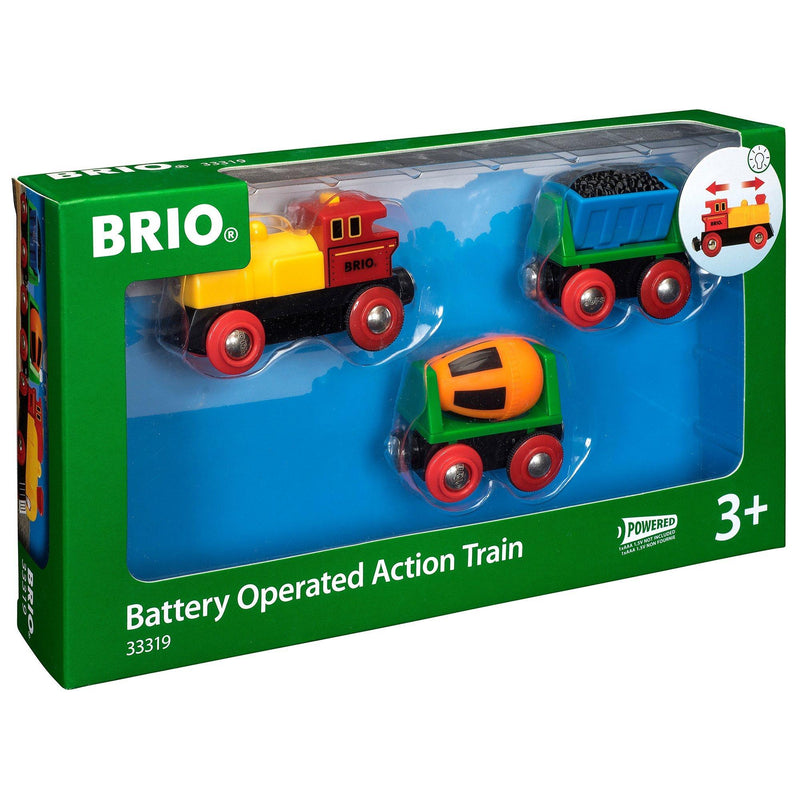 BRIO battery operated action train - British product