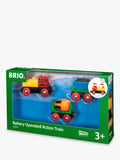 BRIO battery operated action train - British product