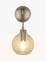John Lewis John Lewis Selsey Wall Light, Blue Tinted- Buy online at McGrocer