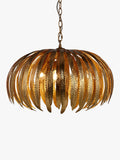 John Lewis Montserrat Leaf Ceiling Light in gold, imported from the UK