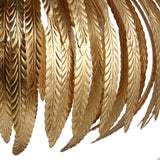 John Lewis Montserrat Leaf Ceiling Light in gold, imported from the UK