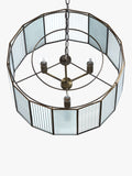 John Lewis Rhea ceiling pendant antique brass 3-light, imported from the UK