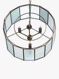 John Lewis Rhea ceiling pendant antique brass 3-light, imported from the UK