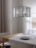 John Lewis Rhea ceiling pendant antique brass 3-light, imported from the UK