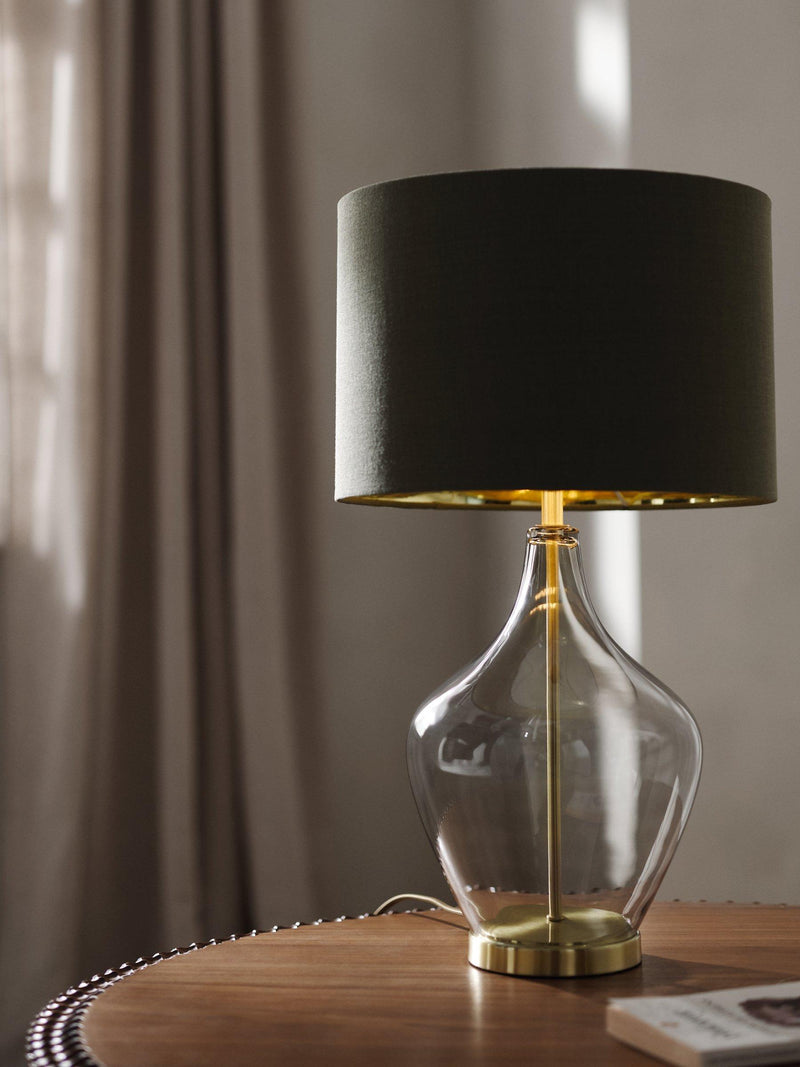 John Lewis Ursula glass table lamp 56cm - British product