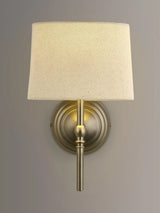 John Lewis John Lewis Isabel Wall Light, 1 Light, Pewter- Buy online at McGrocer