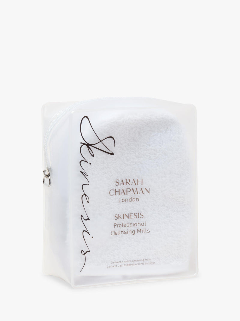 Sarah Chapman Professional Cleansing Mitts pack of 4 (British brand)
