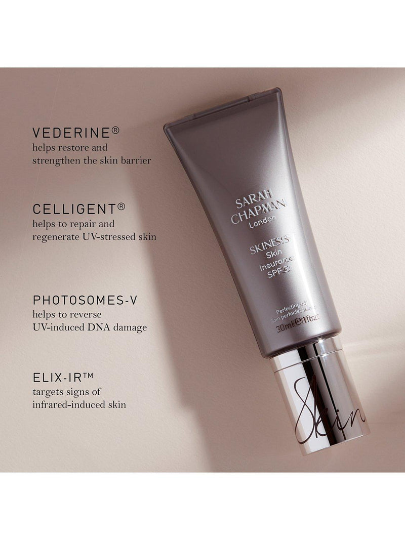 Sarah Chapman Skin Insurance SPF 30 tinted moisturiser 30ml (British brand)