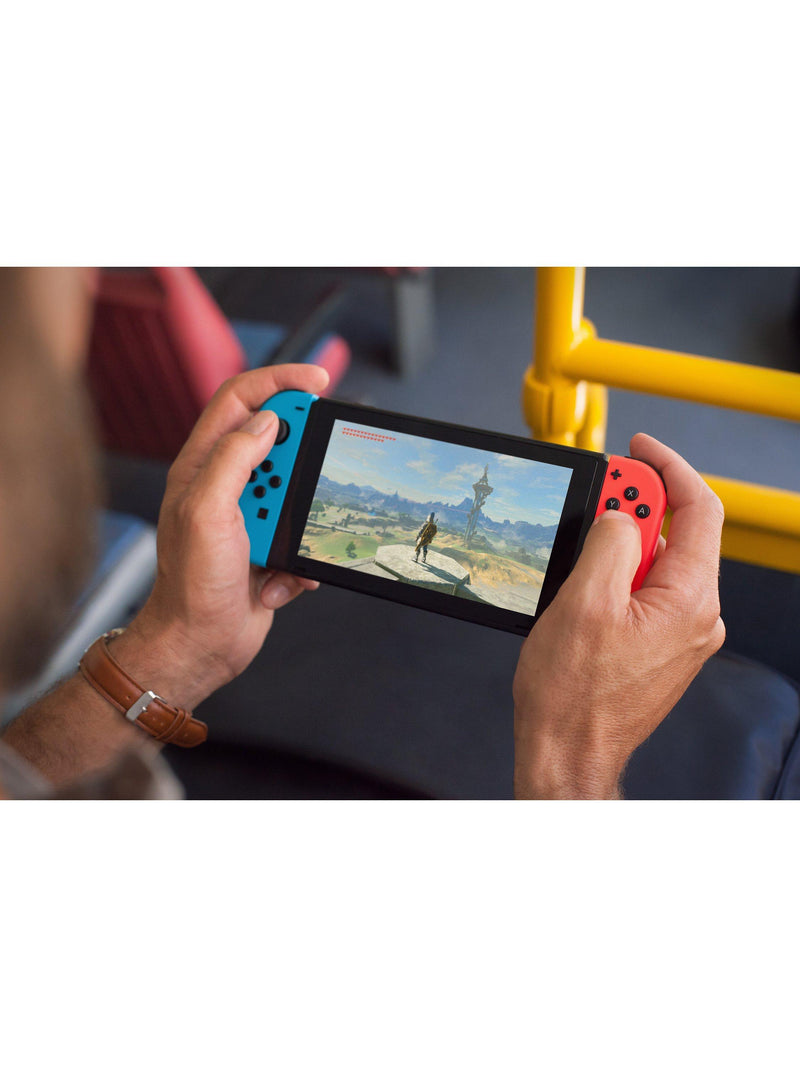 Nintendo The Legend of Zelda Breath of the Wild Switch game box art, imported from the UK