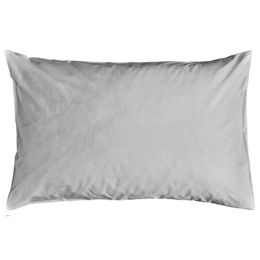 Sainsbury's Home Easy Care Cotton Pillowcase Dove Grey 200TC GOODS Sainsburys   