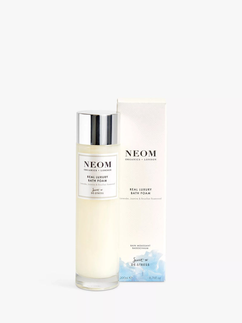 NEOM Real Luxury bath foam 200ml, imported from the UK