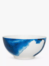 John Lewis Bone China Salad Bowl with Blue and White Pattern, 21cm- Buy online at McGrocer