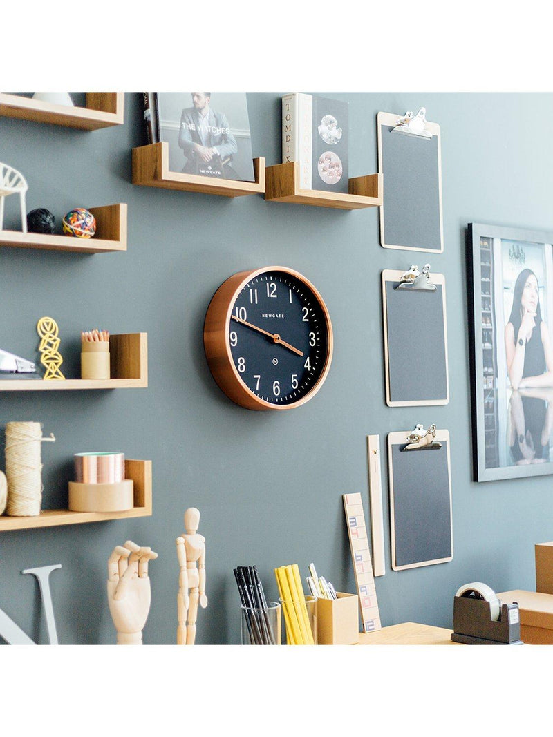 Newgate Clocks Master Edwards wall clock 30cm, imported from the UK