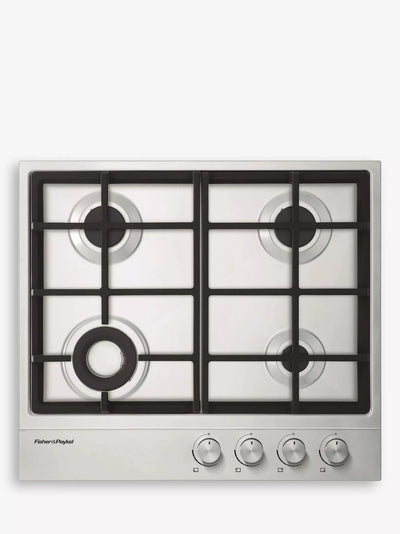 Plaque de cuisson à gaz Fisher & Paykel CG604DNGX1 Acier Inoxydable 60 cm