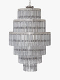 John Lewis Athenea chandelier ceiling light smoked glass, imported from the UK