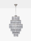 John Lewis Athenea chandelier ceiling light smoked glass, imported from the UK