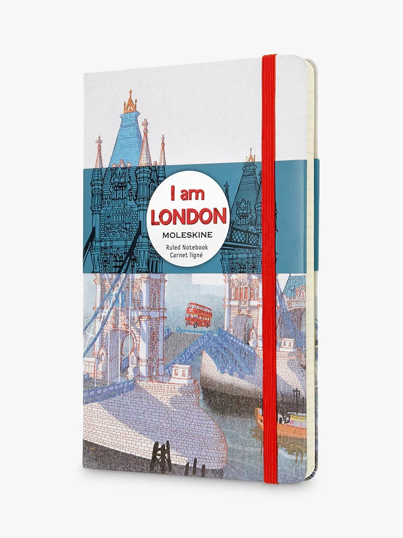 Moleskine I Am London limited edition ruled notebook - British product