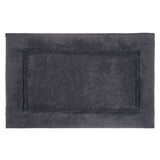 John Lewis Micro-Fresh Deep Pile Bath Mat, Dark Steel, Medium (L50 x W80cm)