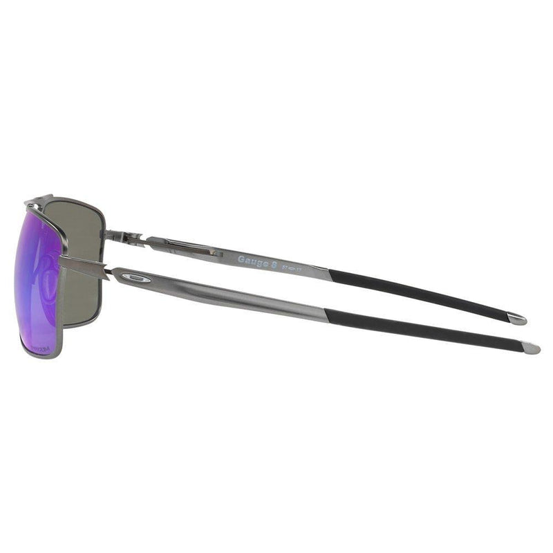 Oakley Gauge polarised rectangular sunglasses 62mm lens, UK version