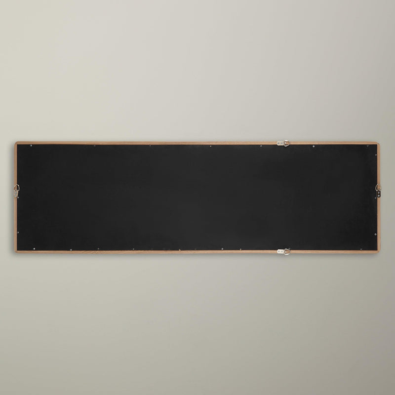 John Lewis oak wood full length mirror 143x43cm, imported from the UK