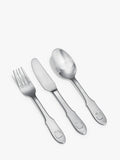 Georg Jensen children's cutlery set with elephant design, UK version