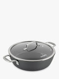 Eaziglide Neverstick3 Professional Non-Stick Shallow Casserole with Lid 28cm - British product