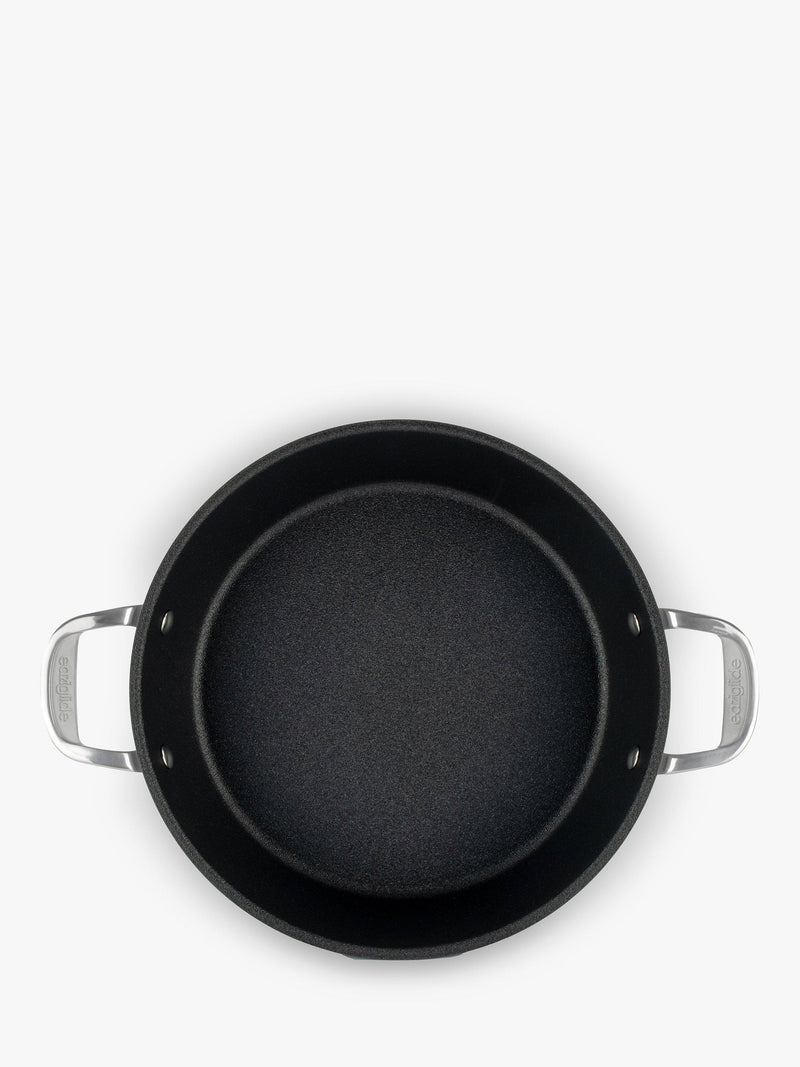 Eaziglide Neverstick3 Professional Non-Stick Shallow Casserole with Lid 28cm - British product