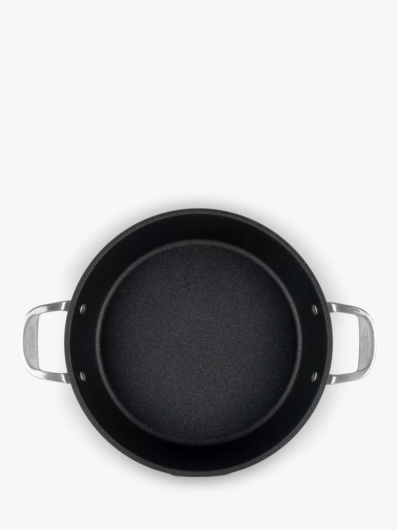 Eaziglide Neverstick3 Professional Non-Stick Shallow Casserole with Lid 28cm - British product