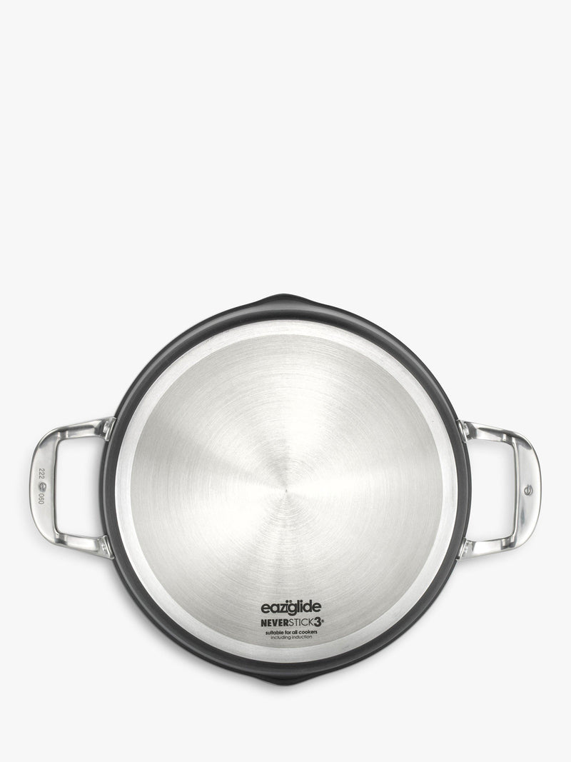 Eaziglide Neverstick3 Professional Non-Stick Casserole 24cm - British product