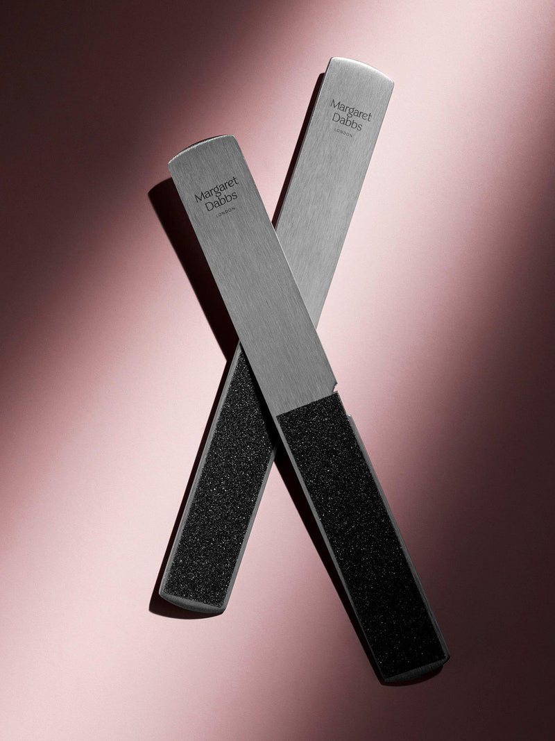Margaret Dabbs foot file with replacement pads, British product