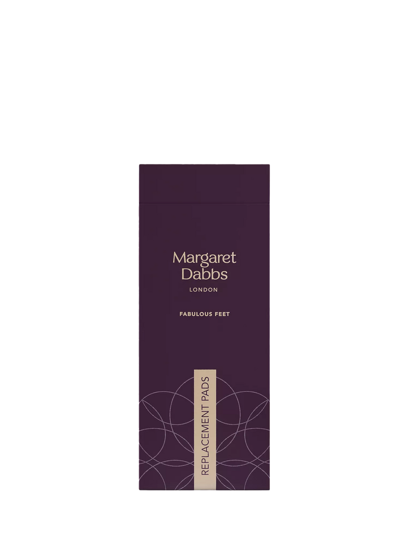 Margaret Dabbs London replacement foot file pads pack of 10, imported from the UK