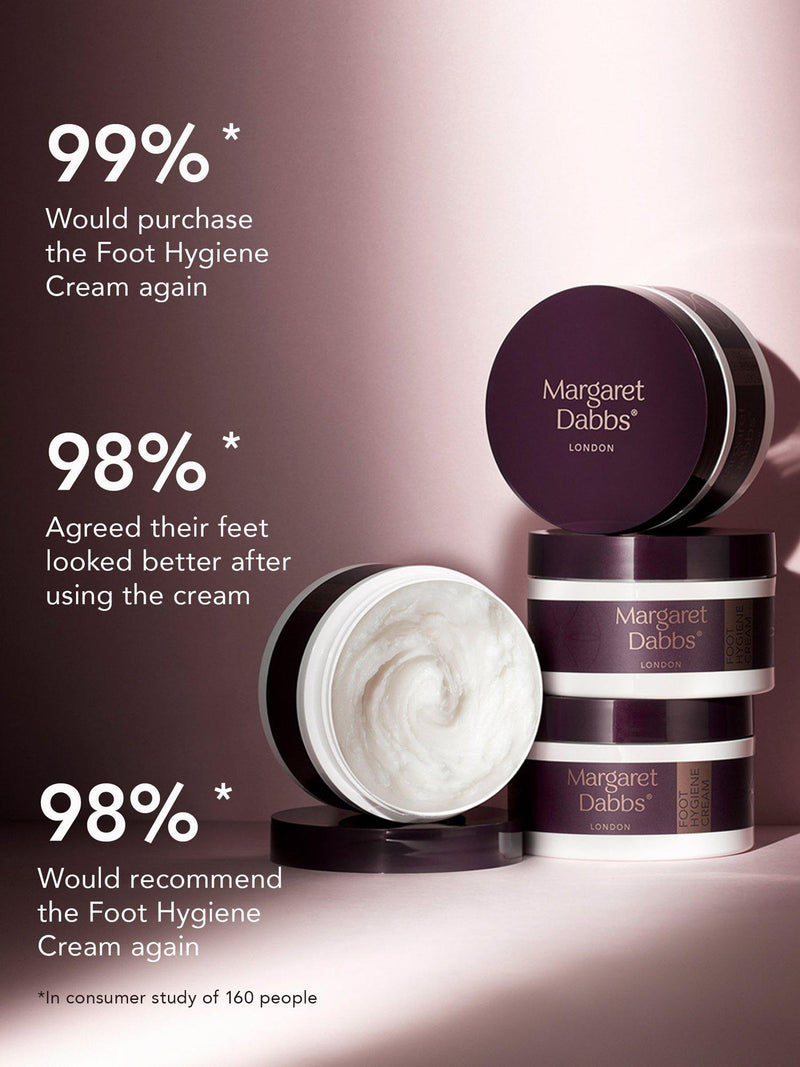 Margaret Dabbs London foot hygiene cream 100g, imported from the UK