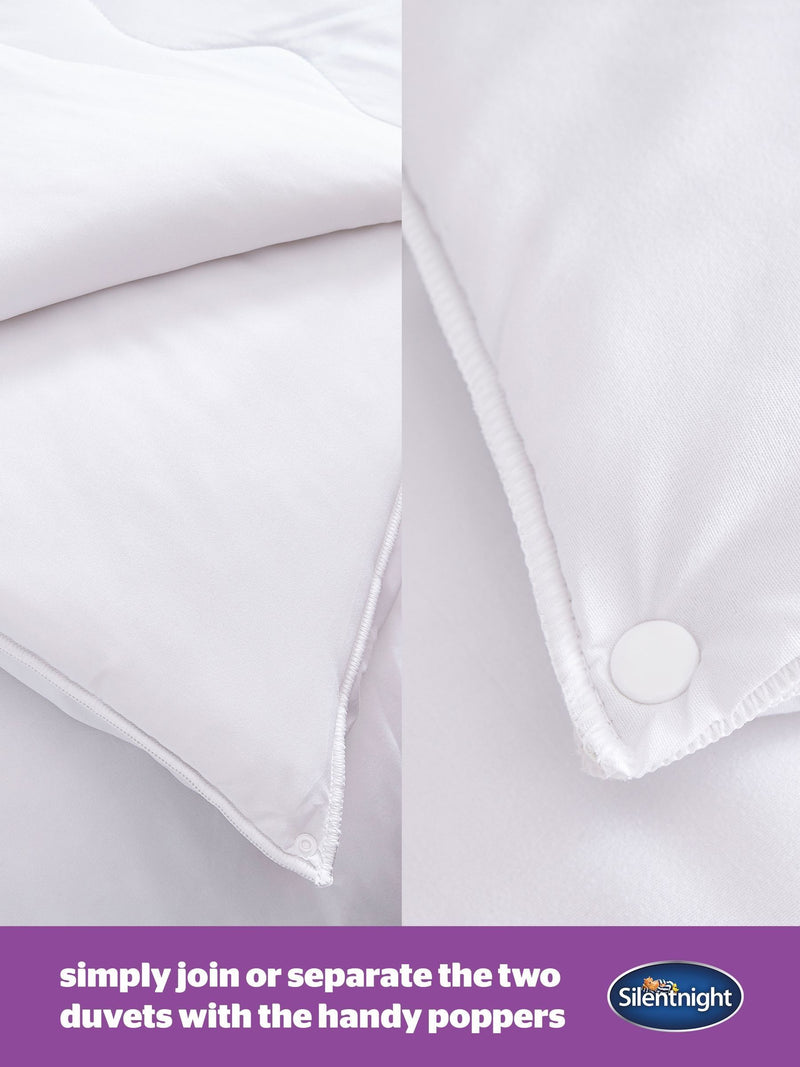 Silentnight All Seasons 10.5 and 4.5 tog duvet (British brand)